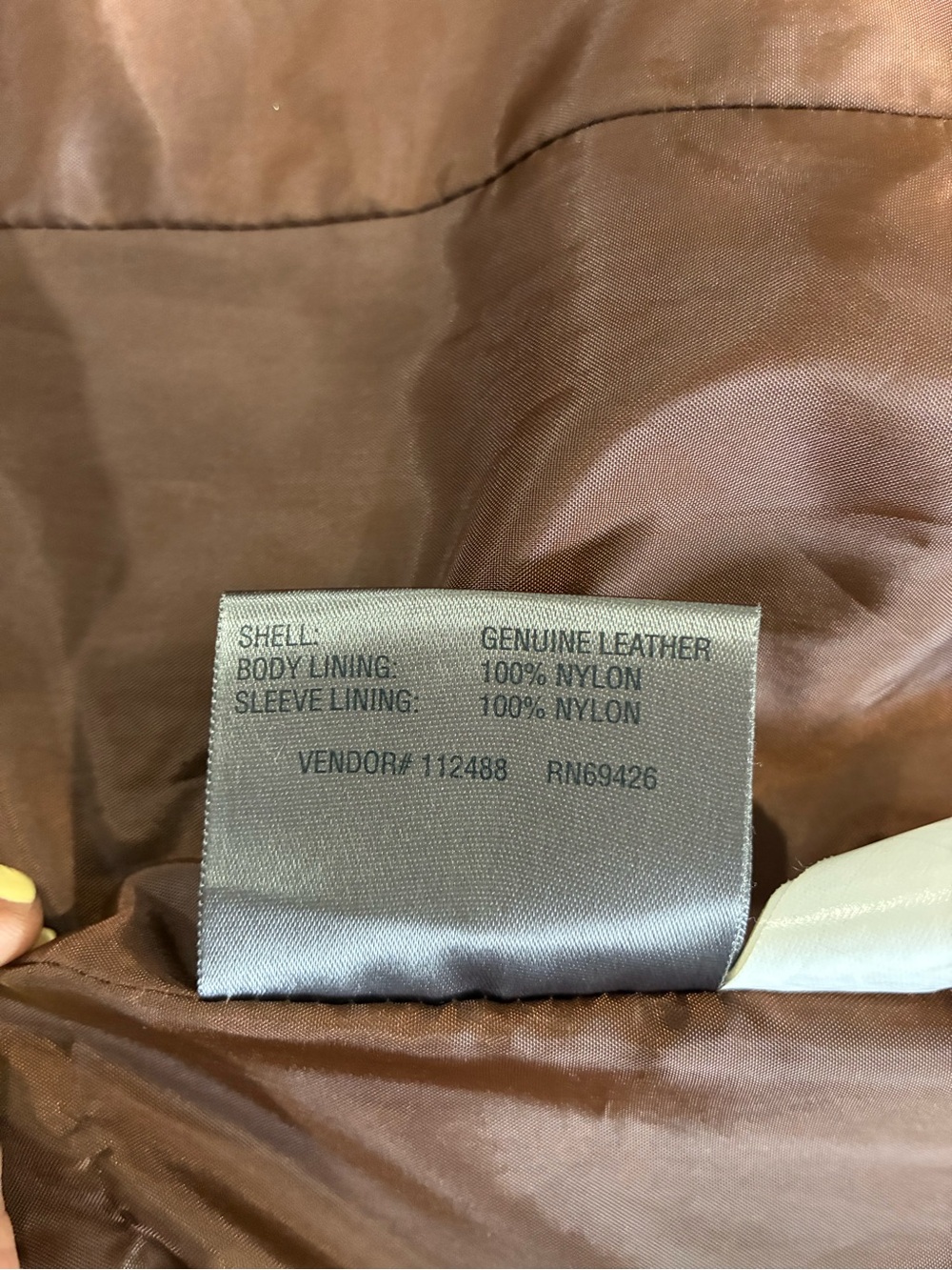 Wilsons Leather Suede Blazer Jacket Brown Genuine Leather Western Boho WM Small - Picture 5 of 6